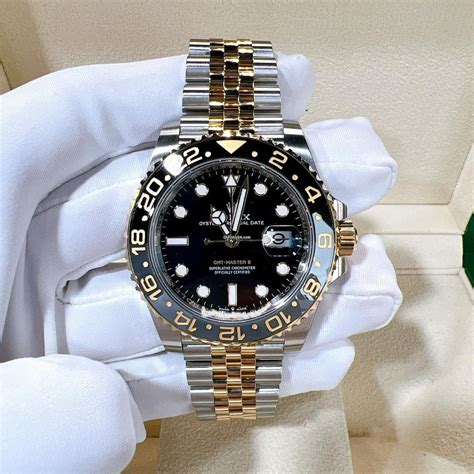 rolex gmt gold two tone